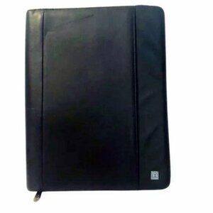 Vintage Avenues America  Black  Business Padded Portfolio